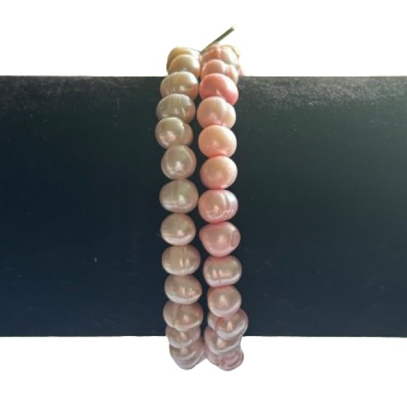 NIB 2 Tocara Betsy Freshwater Pearl Pink Bracelets - Picture 2 of 9